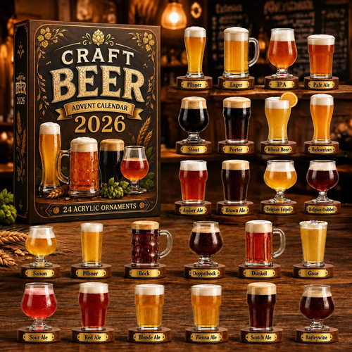 Adventskalender Mit Craft Beer Dekorationen | Weihnachten