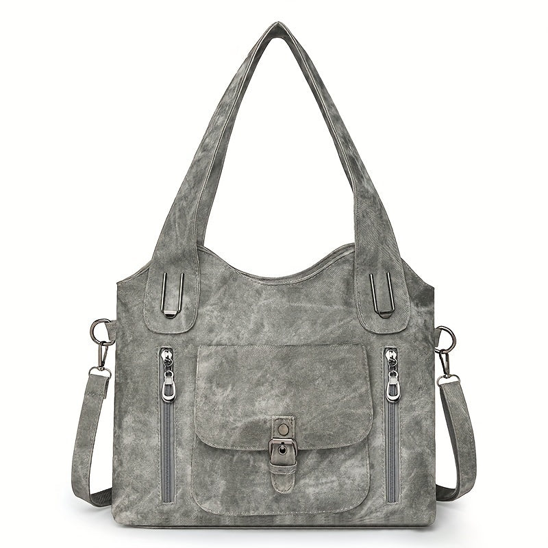 Damen Geräumige Schultertasche | Mehrere Fächer