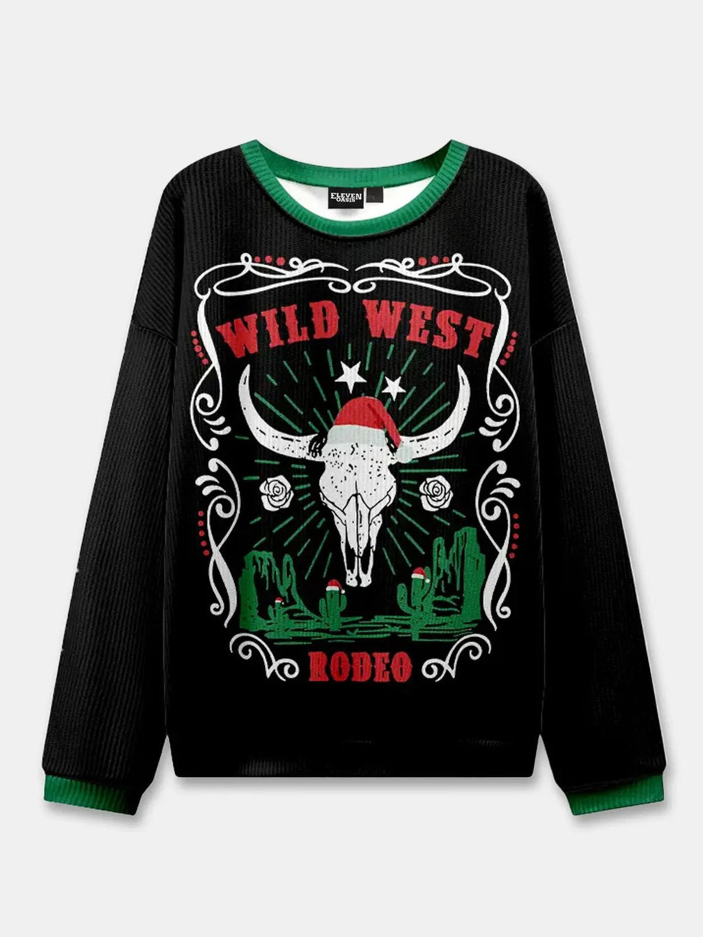 Damen Pullover Weihnachts Strick Winter | Gerippter
