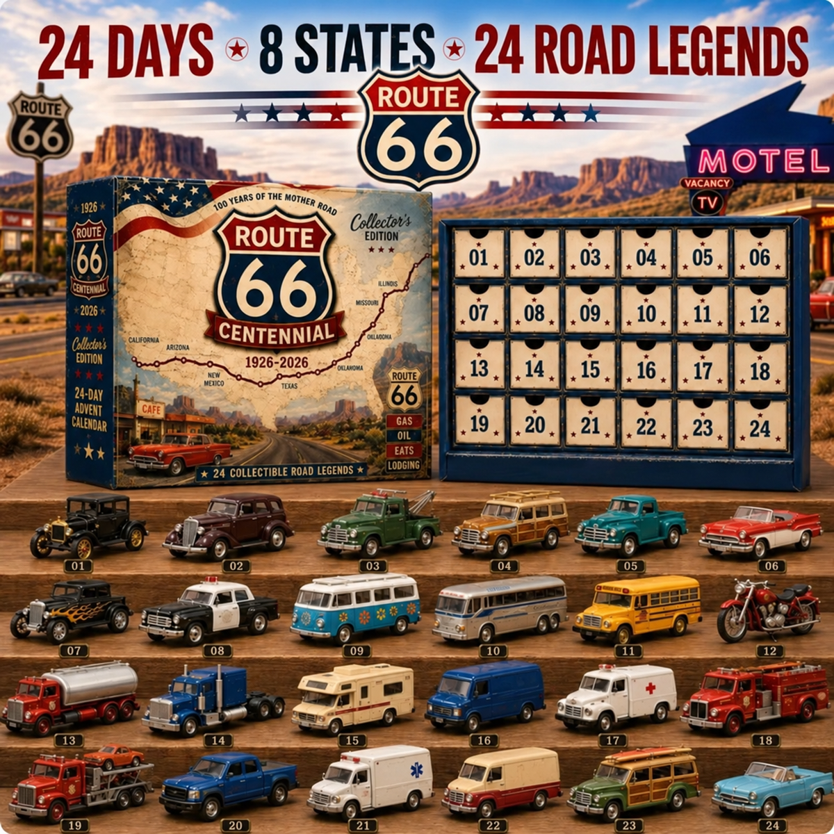 Rennsport Adventskalender Mit Sammelbaren Ornamenten | Festlichkeiten