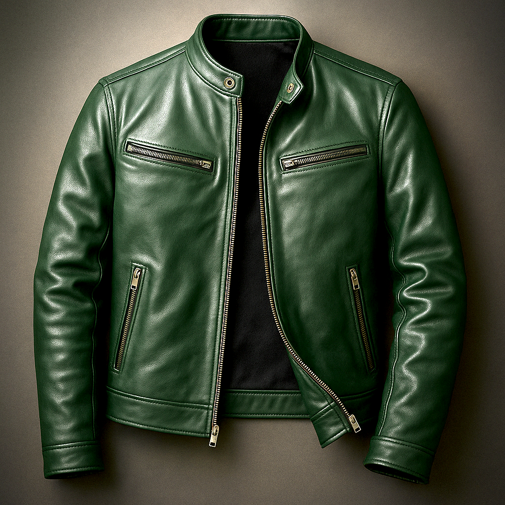 Herren Jacke Motorrad Winter Reissverschluss | Stehkragen