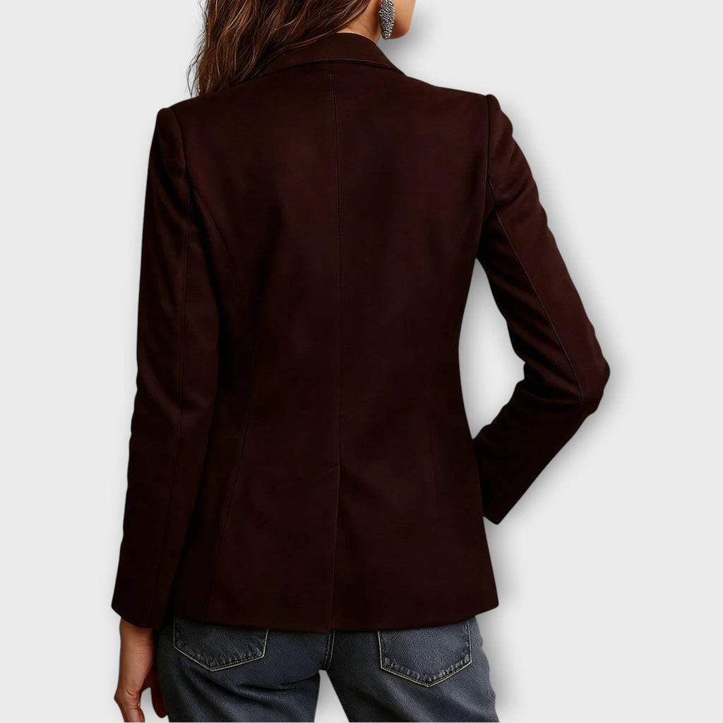 Damen Blazer Vintage Mit Reverskragen | Winter