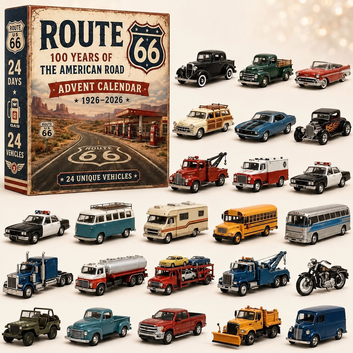 Rennsport Adventskalender Mit Sammelbaren Ornamenten | Festlichkeiten