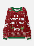 Unisex Pullover Weihnachts Strick Gerippter | Winter