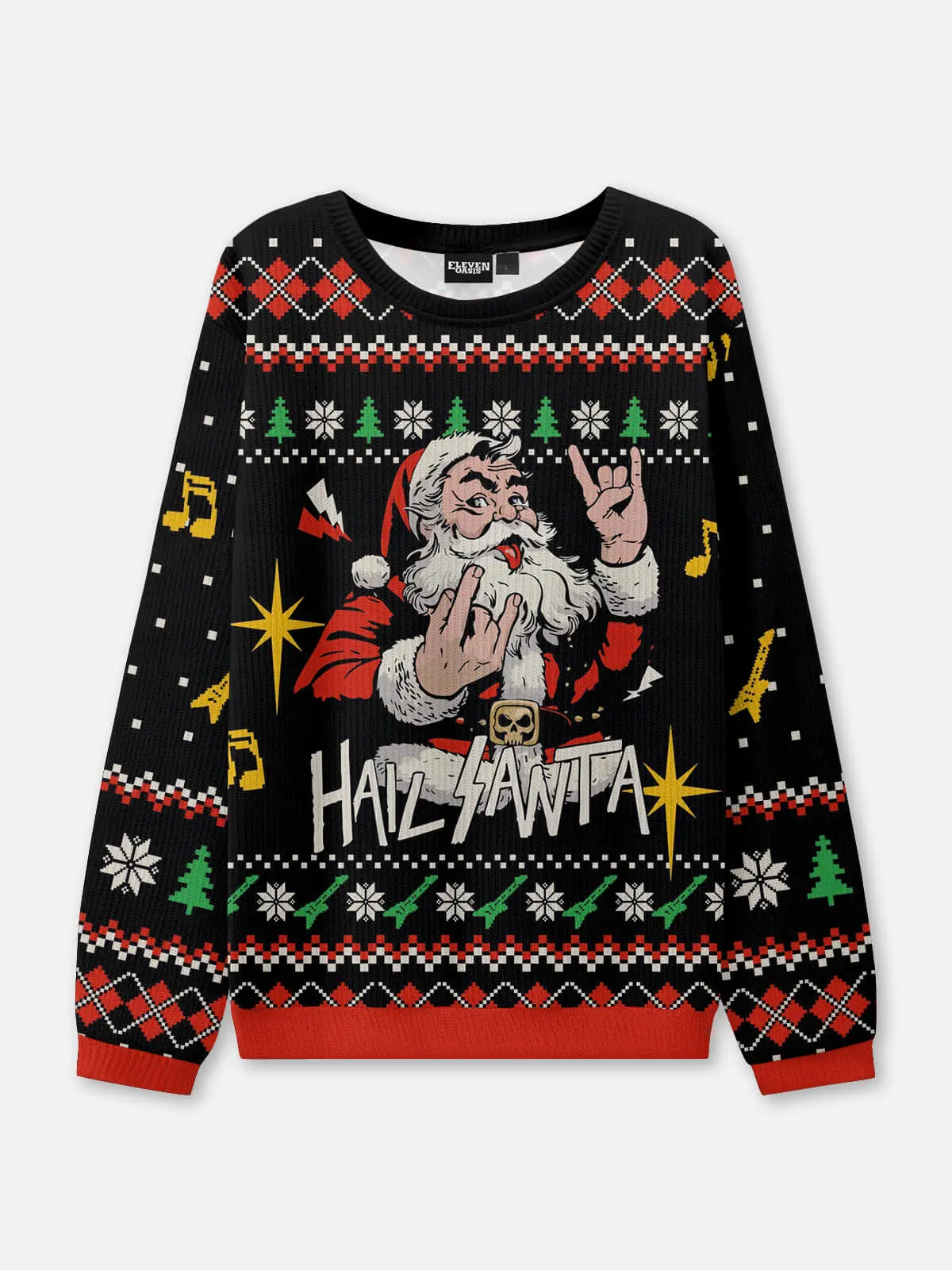 Damen Pullover Weihnachts Winter Gerippter | Strick