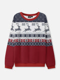Damen Pullover Strick Rot Weihnachts | Winter