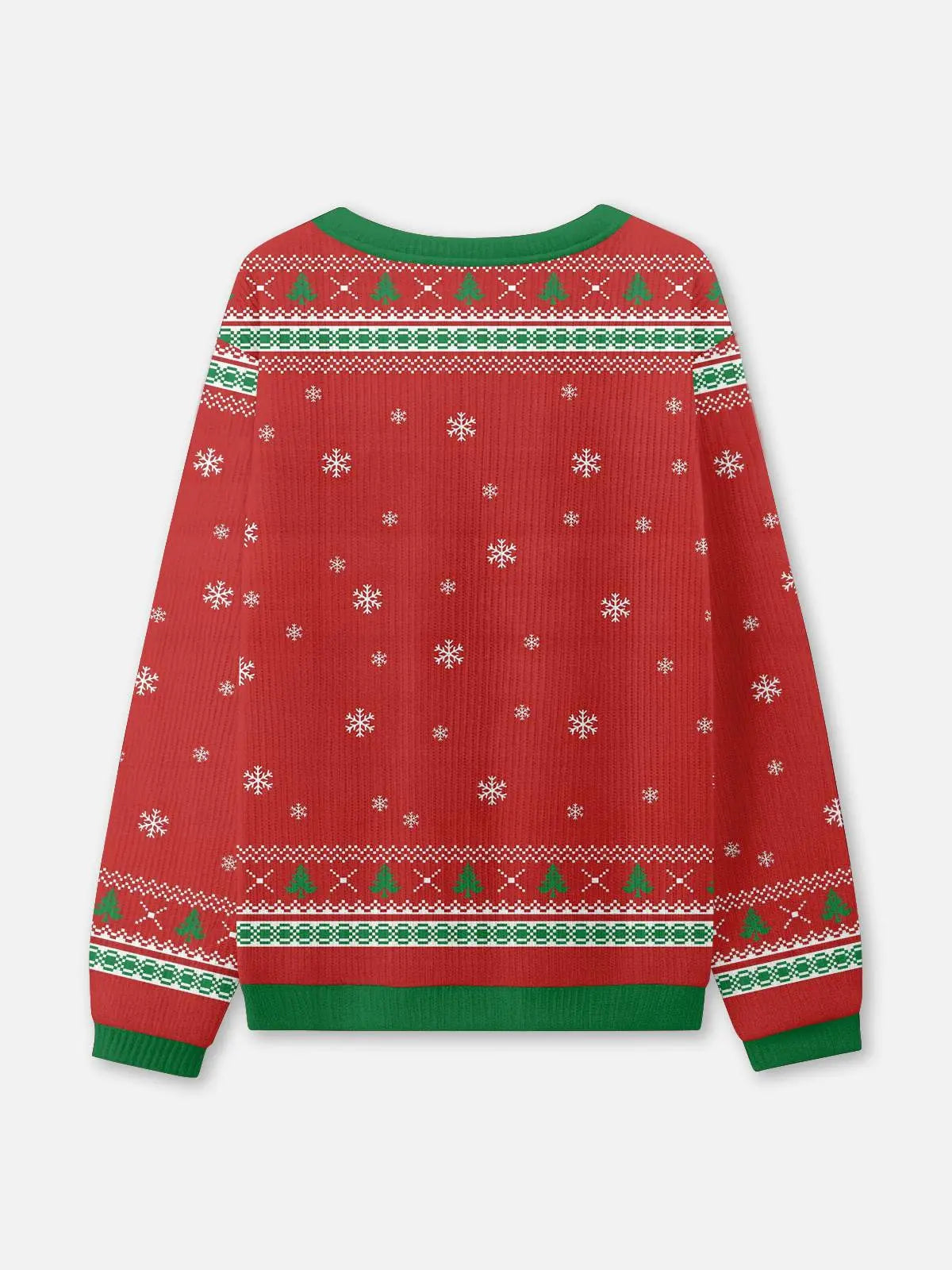 Damen Pullover Weihnachts Strick Winter | Gerippter