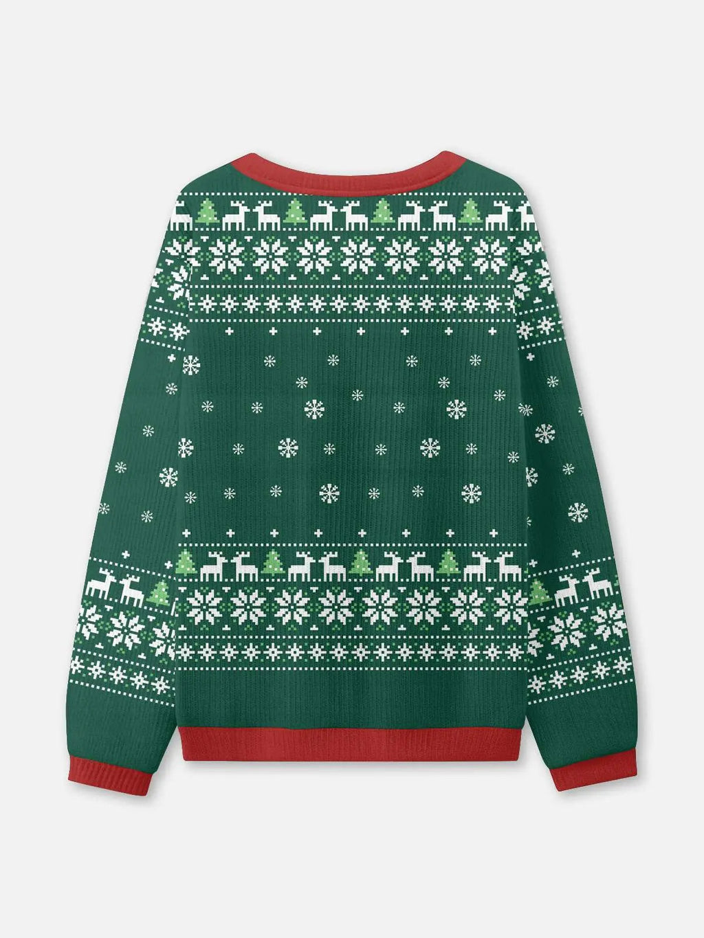 Damen Pullover Weihnachts Strick Winter | Gerippter