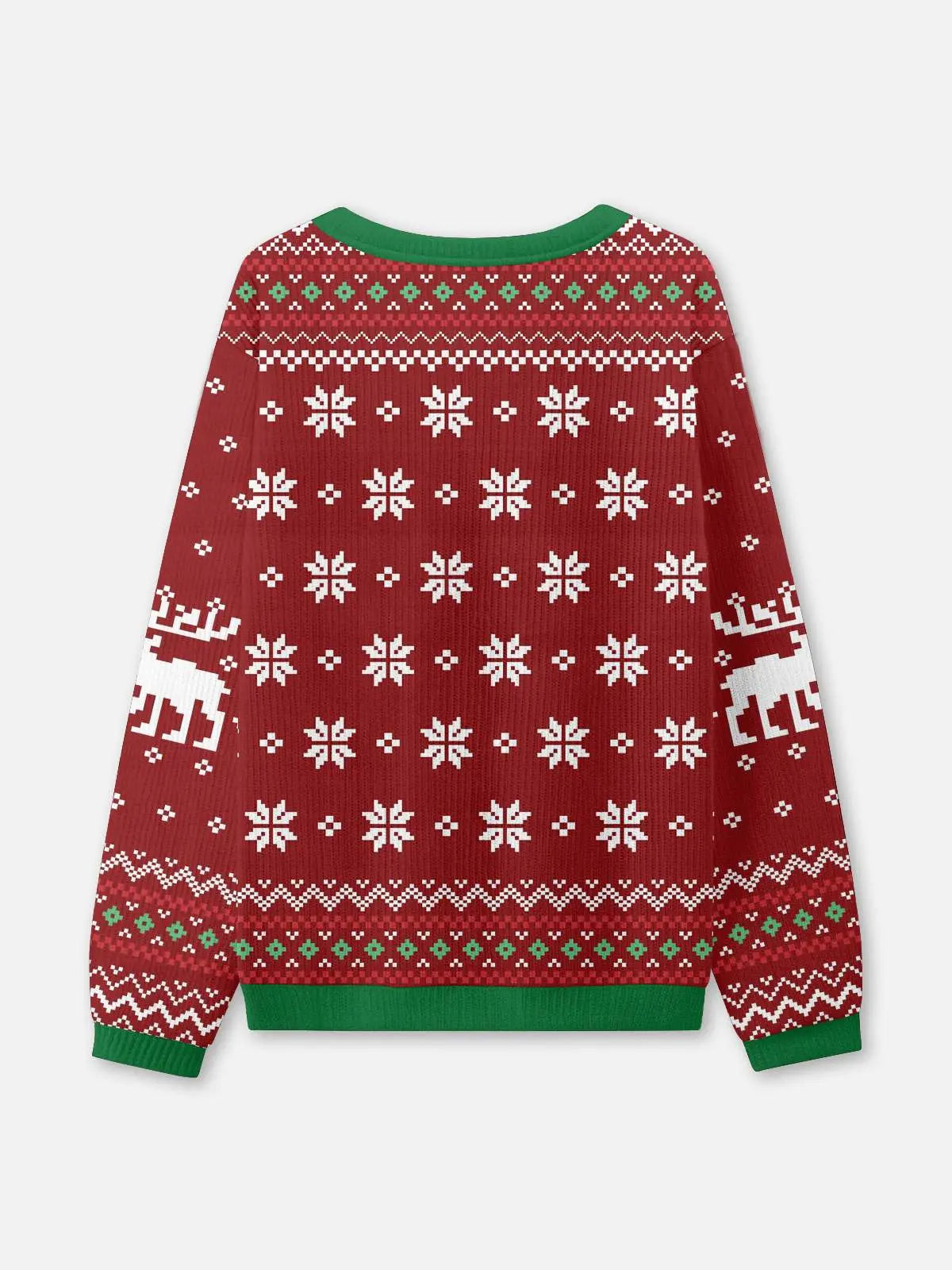 Unisex Pullover Weihnachts Strick Gerippter | Winter