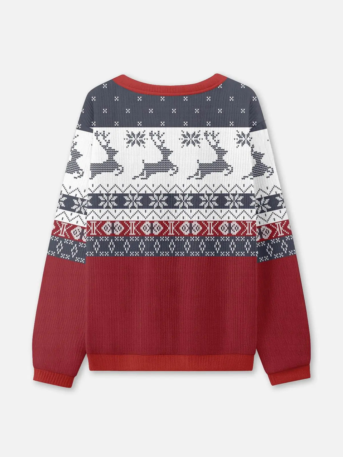 Damen Pullover Strick Rot Weihnachts | Winter