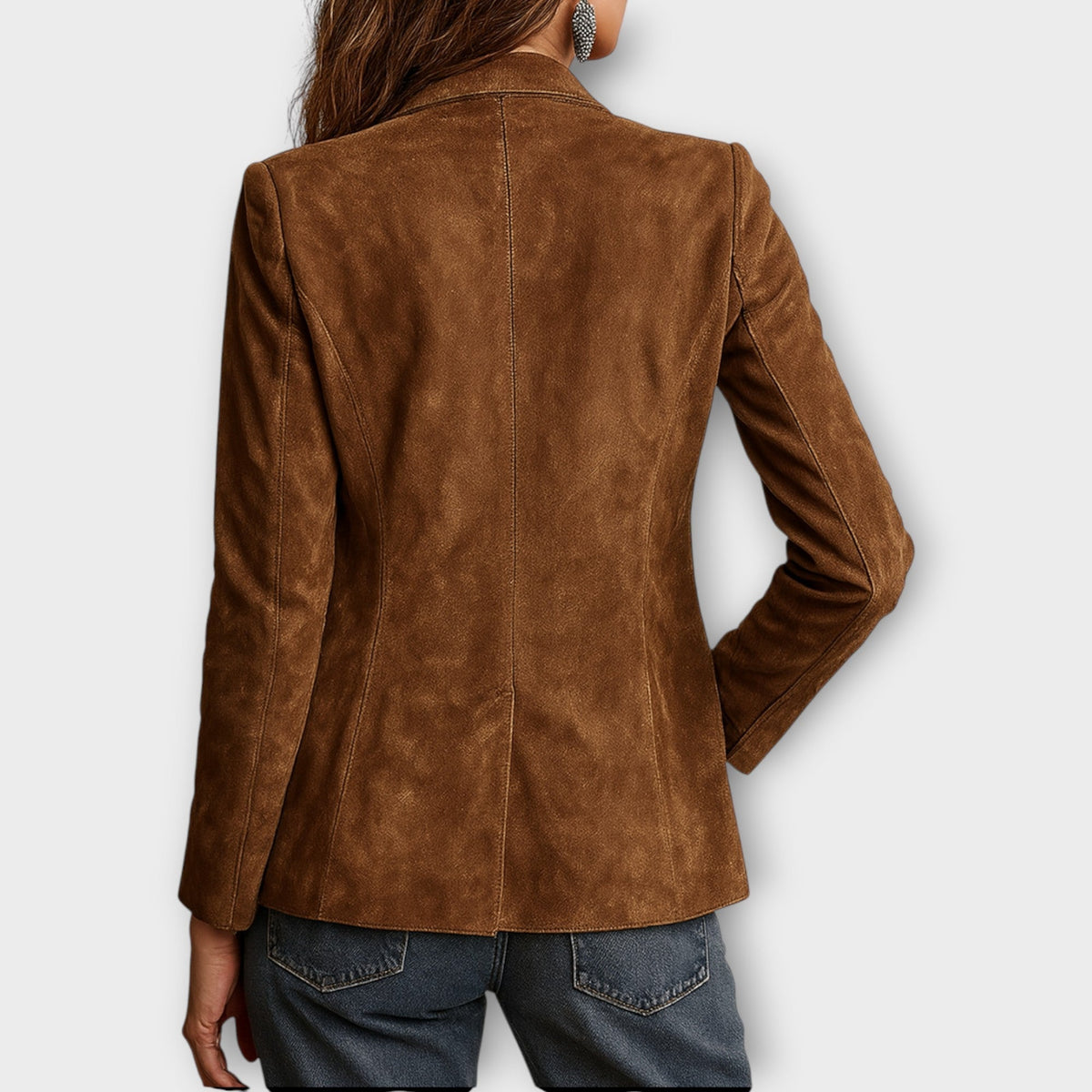 Damen Blazer Vintage Mit Reverskragen | Winter