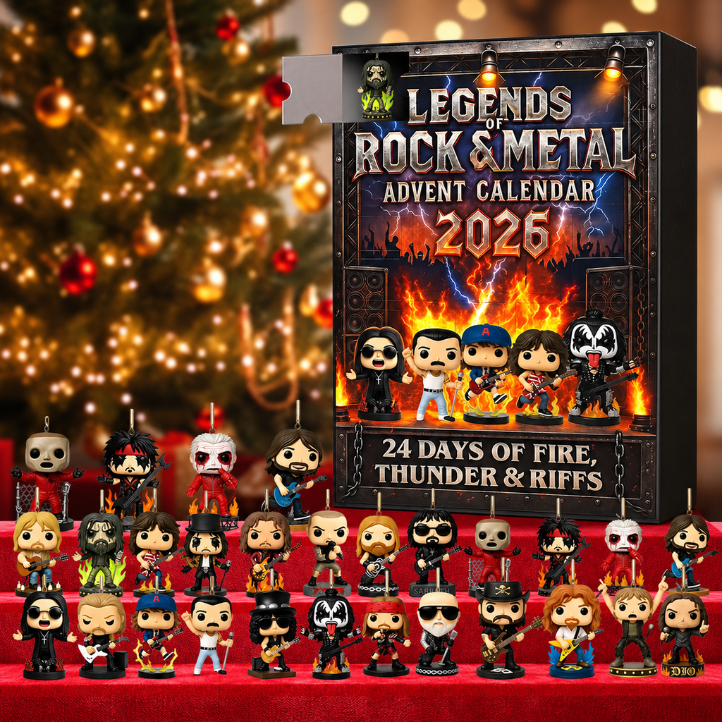 Rocklegenden Adventskalender Mit Mini-Sammelobjekten | Weihnachten