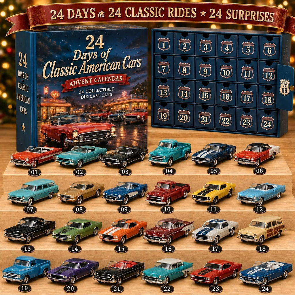 Rennsport Adventskalender Mit Sammelbaren Ornamenten | Festlichkeiten