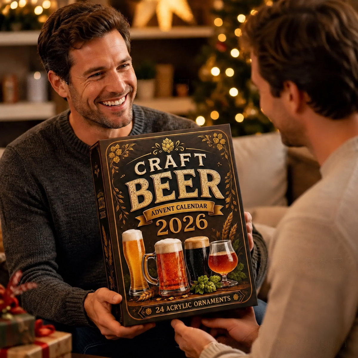 Adventskalender Mit Craft Beer Dekorationen | Weihnachten