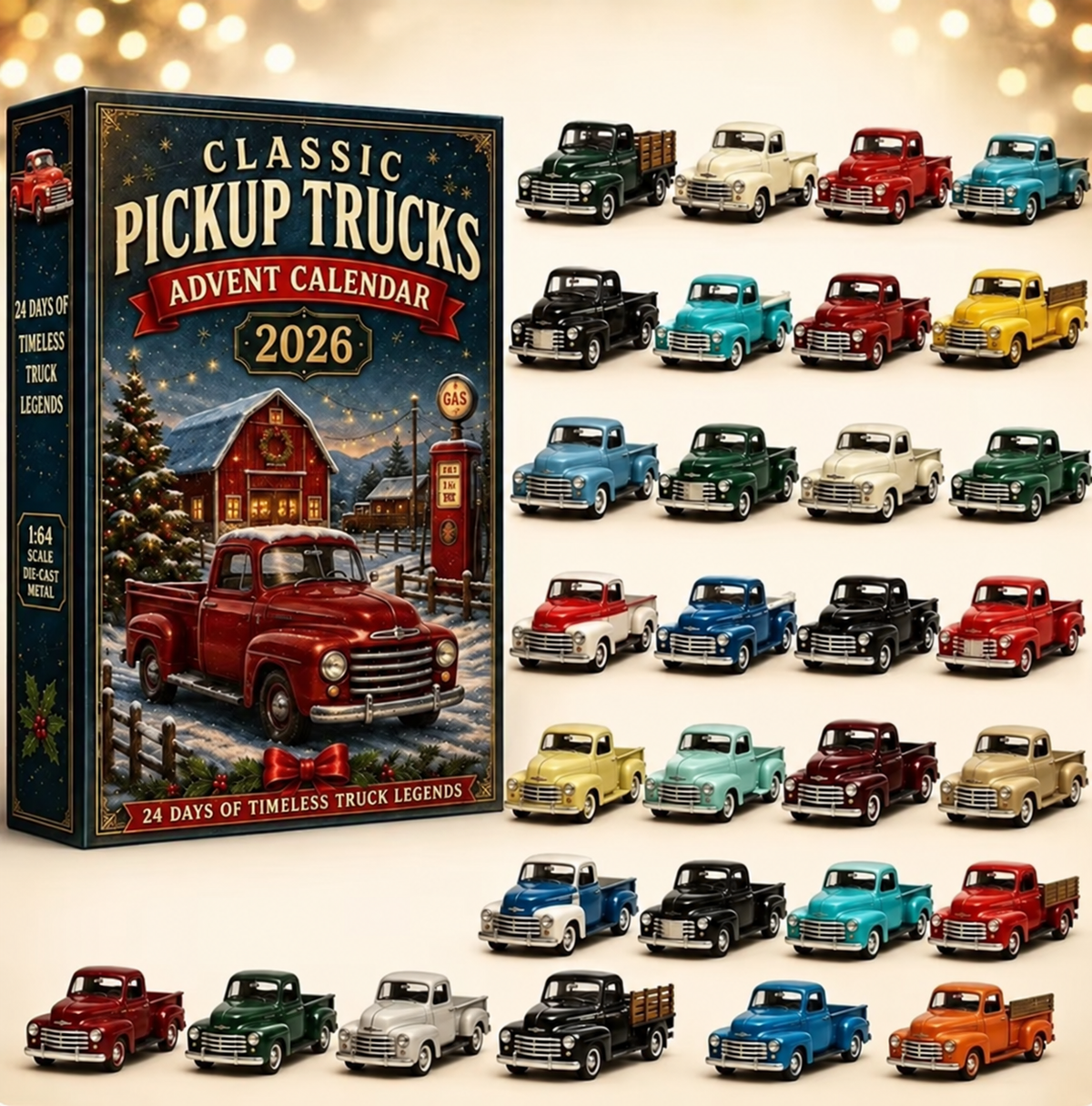 Rennsport Adventskalender Mit Sammelbaren Ornamenten | Festlichkeiten