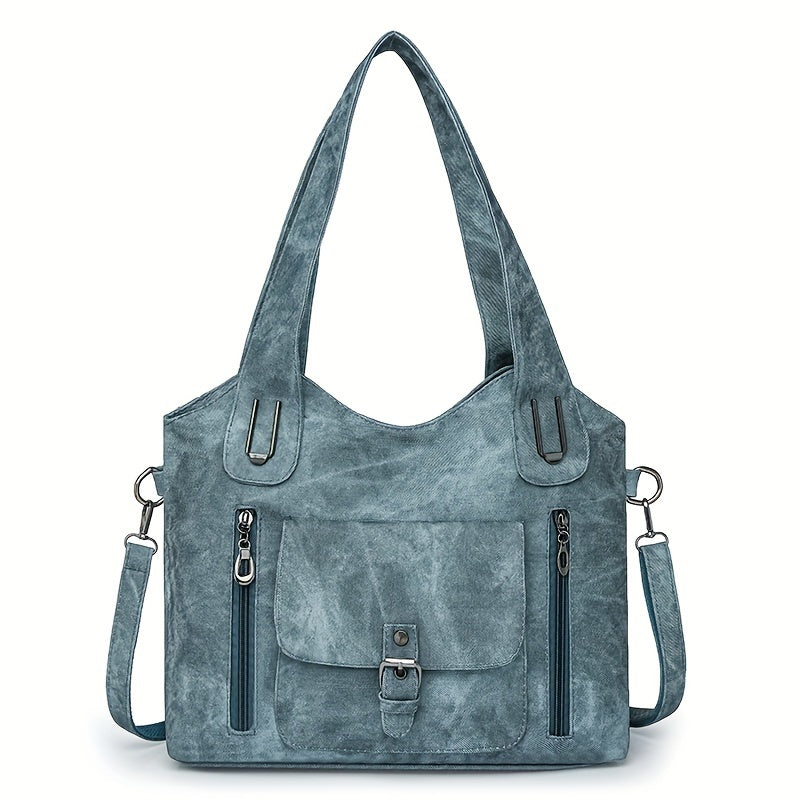 Damen Geräumige Schultertasche | Mehrere Fächer