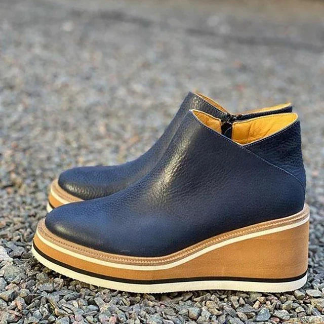 Damen Stiefeletten Winter Hoher Absatz | Reissverschluss