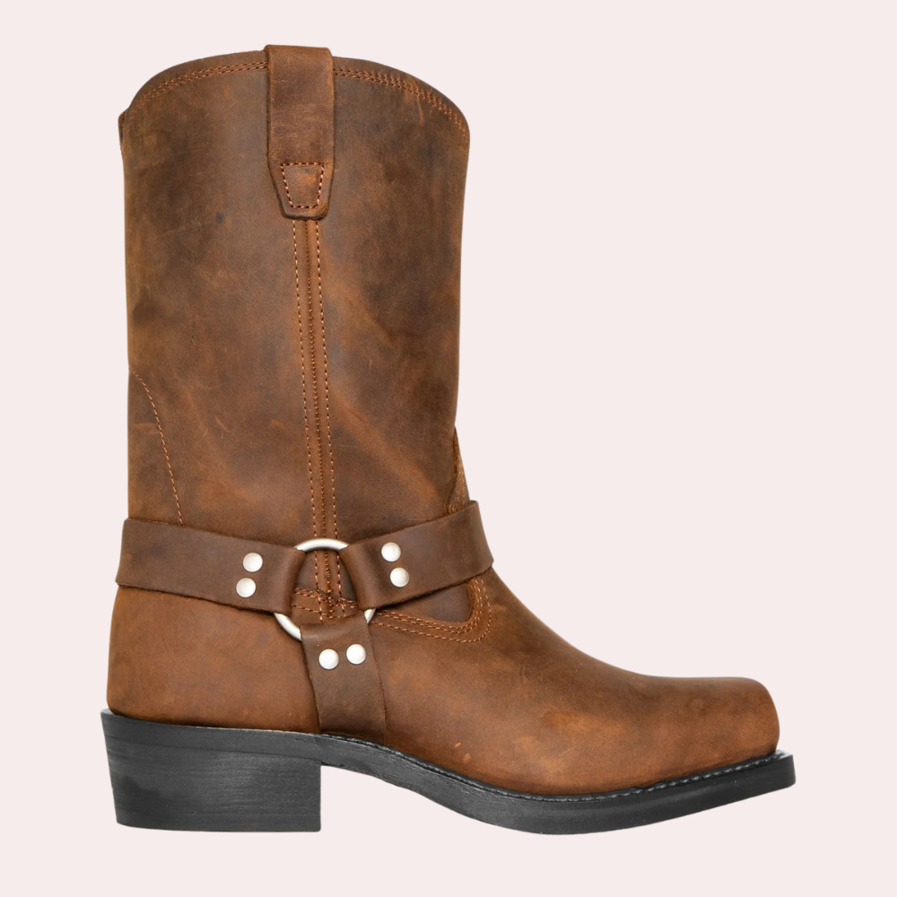 Herren Stiefel Western Slip On Absatz | Winter