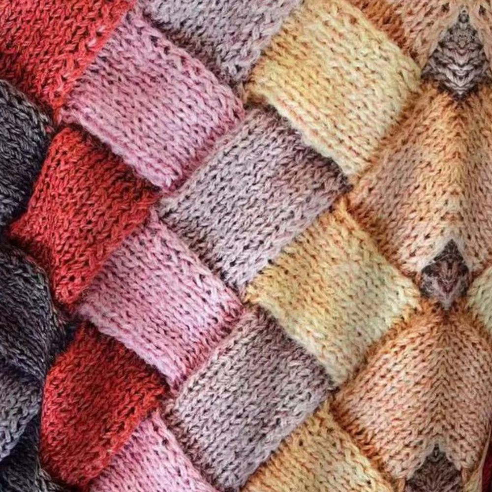 Damen-Strickpullover mit Strukturmuster | Bequeme Passform