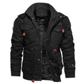 Herren Jacke Winter Stehkragen Taschen | Reissverschluss