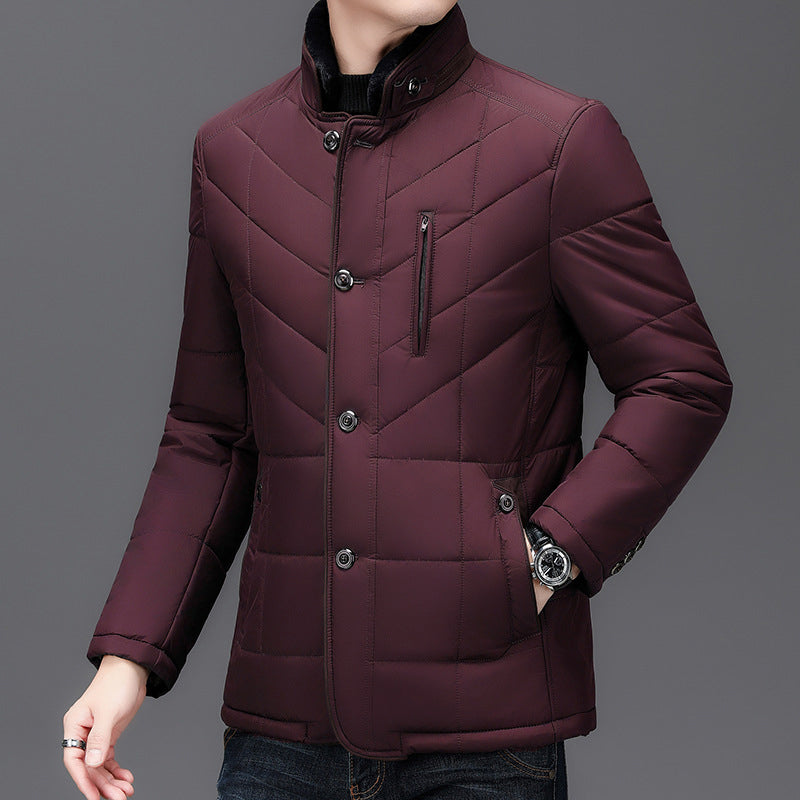 Herren Jacke Stepp Winter Reissverschluss | Stehkragen