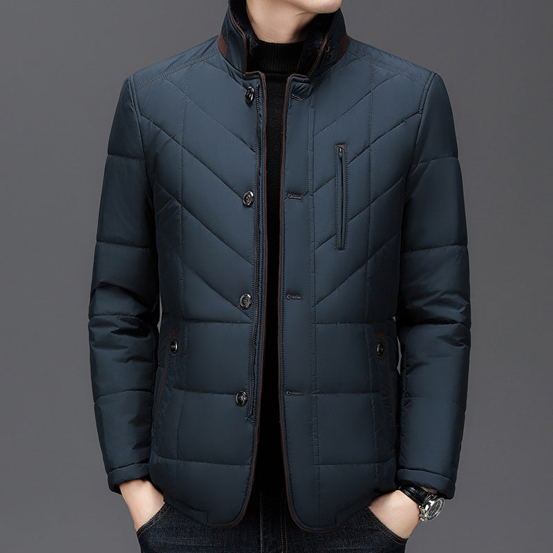 Herren Jacke Stepp Winter Reissverschluss | Stehkragen