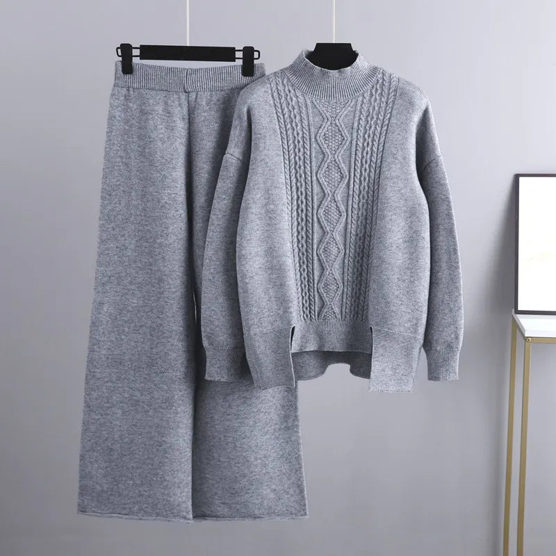 Damen Zweiteiliges Set | Strick
