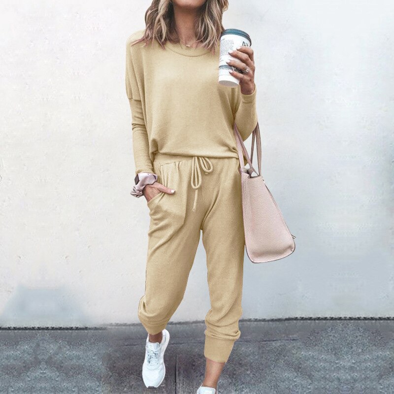Damen Stilvolles Loungewear Set | Zweiteilig