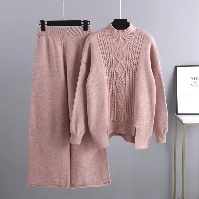 Damen Zweiteiliges Set | Strick