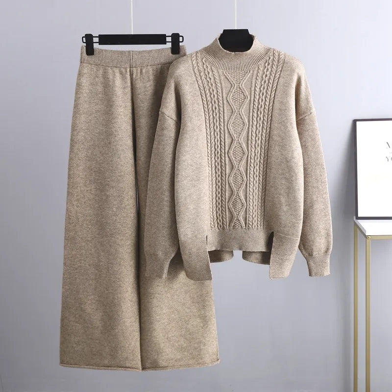 Damen Zweiteiliges Set | Strick
