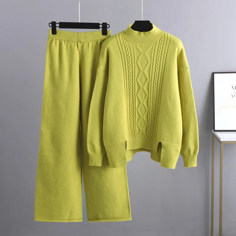 Damen Zweiteiliges Set | Strick