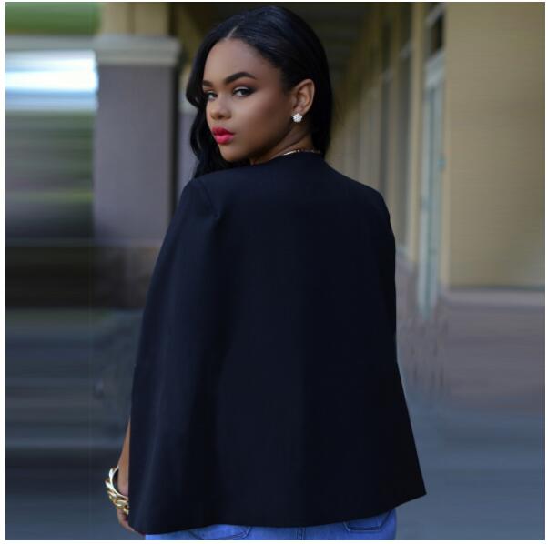 Damen Cape Blazer | Offene Vorderseite