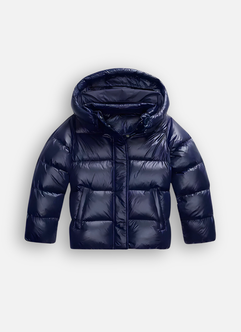 Damen Daunenjacke Kurze Reissverschluss Mit Kapuze | Winter