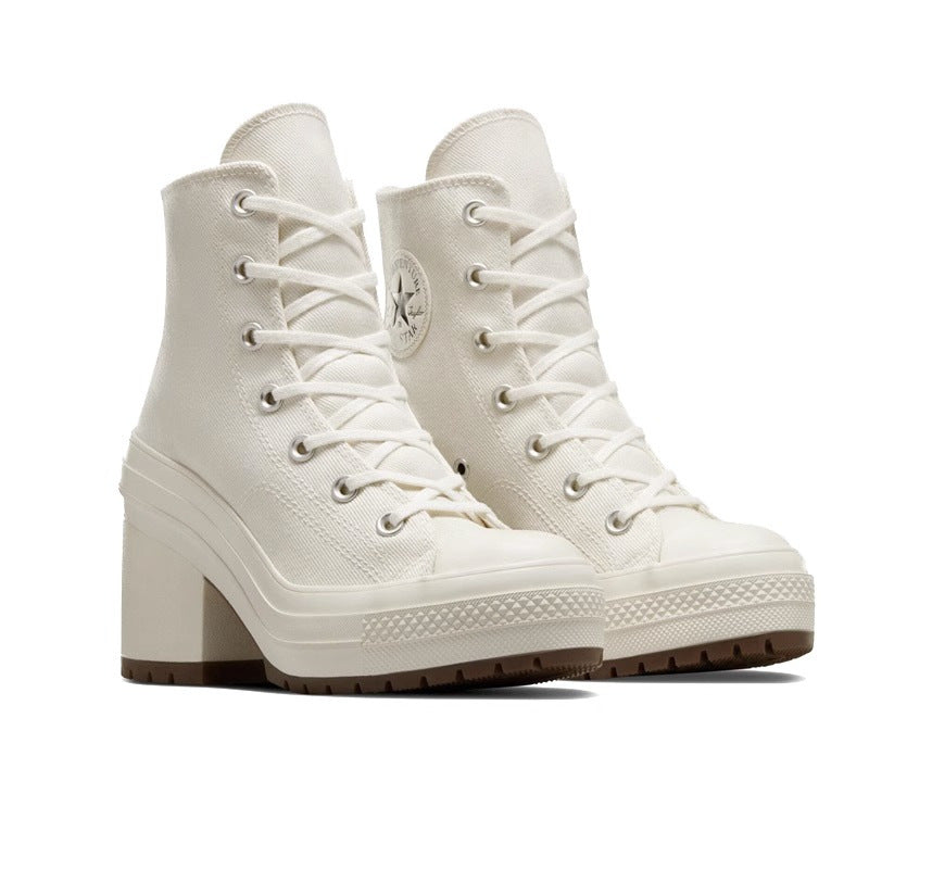 Damen Stiefel Hoher Absatz Schnürung | Winter