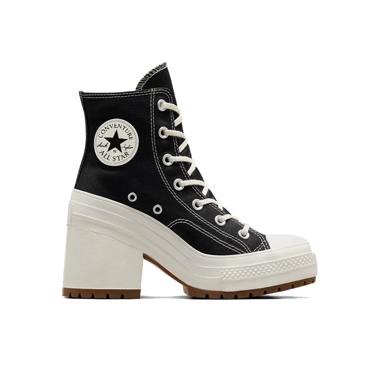 Damen Stiefel Hoher Absatz Schnürung | Winter