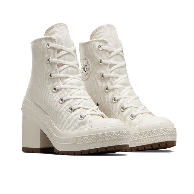 Damen Stiefel Hoher Absatz Schnürung | Winter