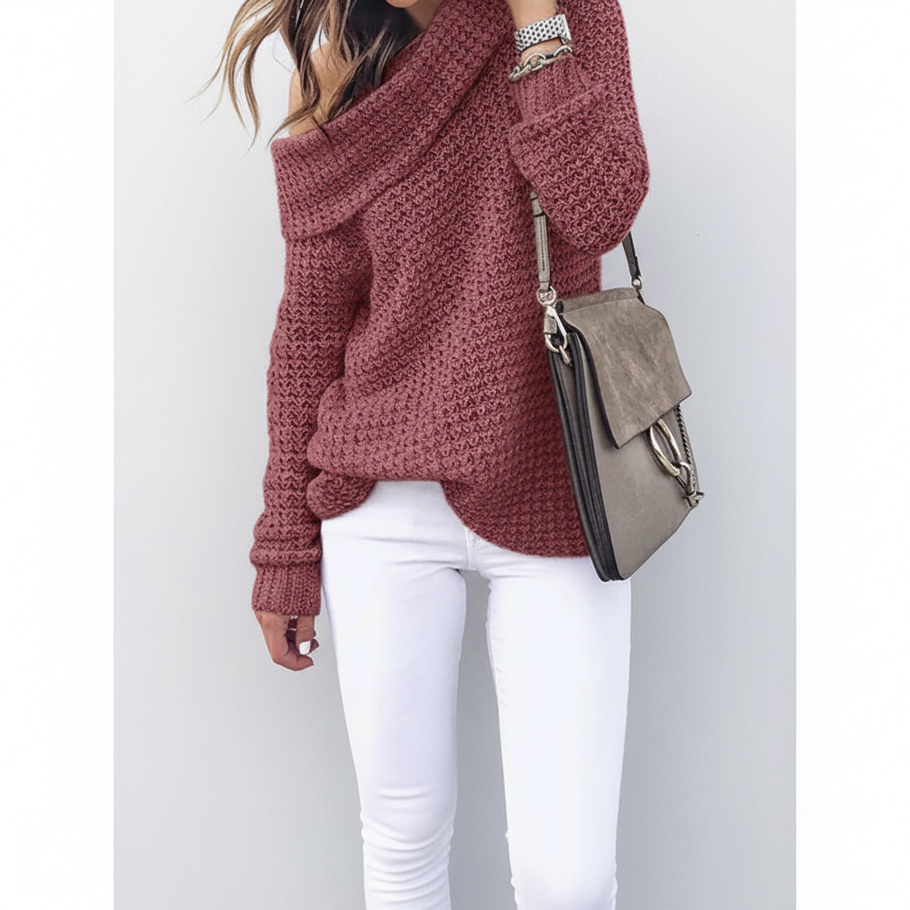 Damen Strick Warme Pullover | Freizeit