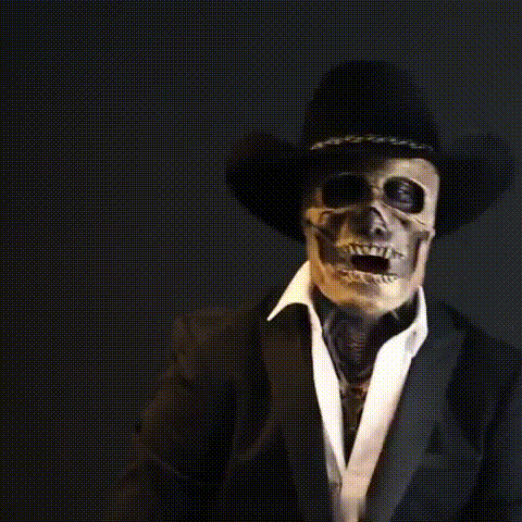 Herren Halloween Kostüm Schwarz | Skelett