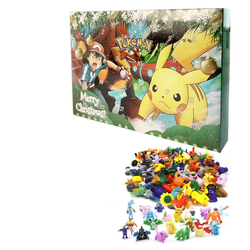 Mini-Monster Adventskalender Mit 24 Sammelfiguren | Weihnachten
