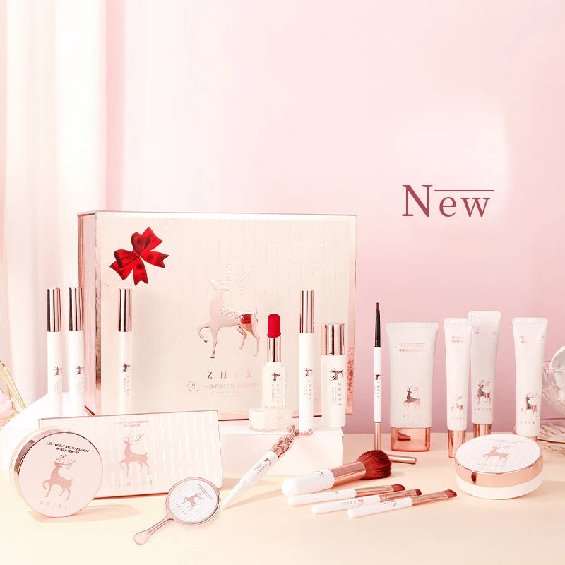 Schmink Box Mit Lippenstift Und Lidschatten | Kosmetik