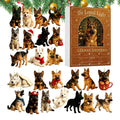 Schäferhund Adventskalender Mit Hunde Dekorationen | Weihnachten