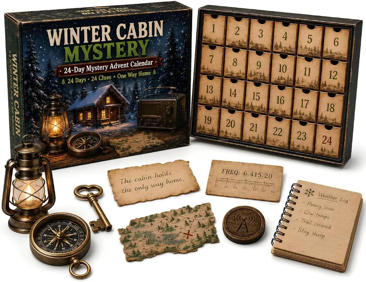 Mystery Rätsel Adventskalender Mit Escape Room Herausforderungen | Weihnachten