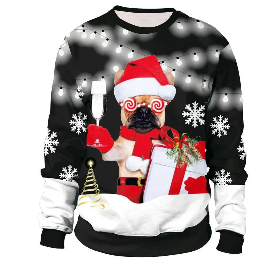Herren Pullover Strick Gerippter Weihnachts | Winter