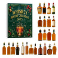 Adventskalender Mit Whiskyflaschen Dekorationen | Weihnachten