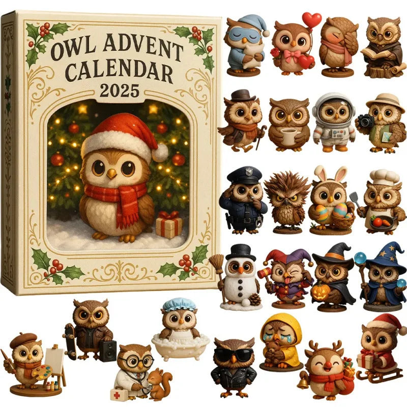 Tierfiguren Adventskalender Mit Meerglas | Weihnachten
