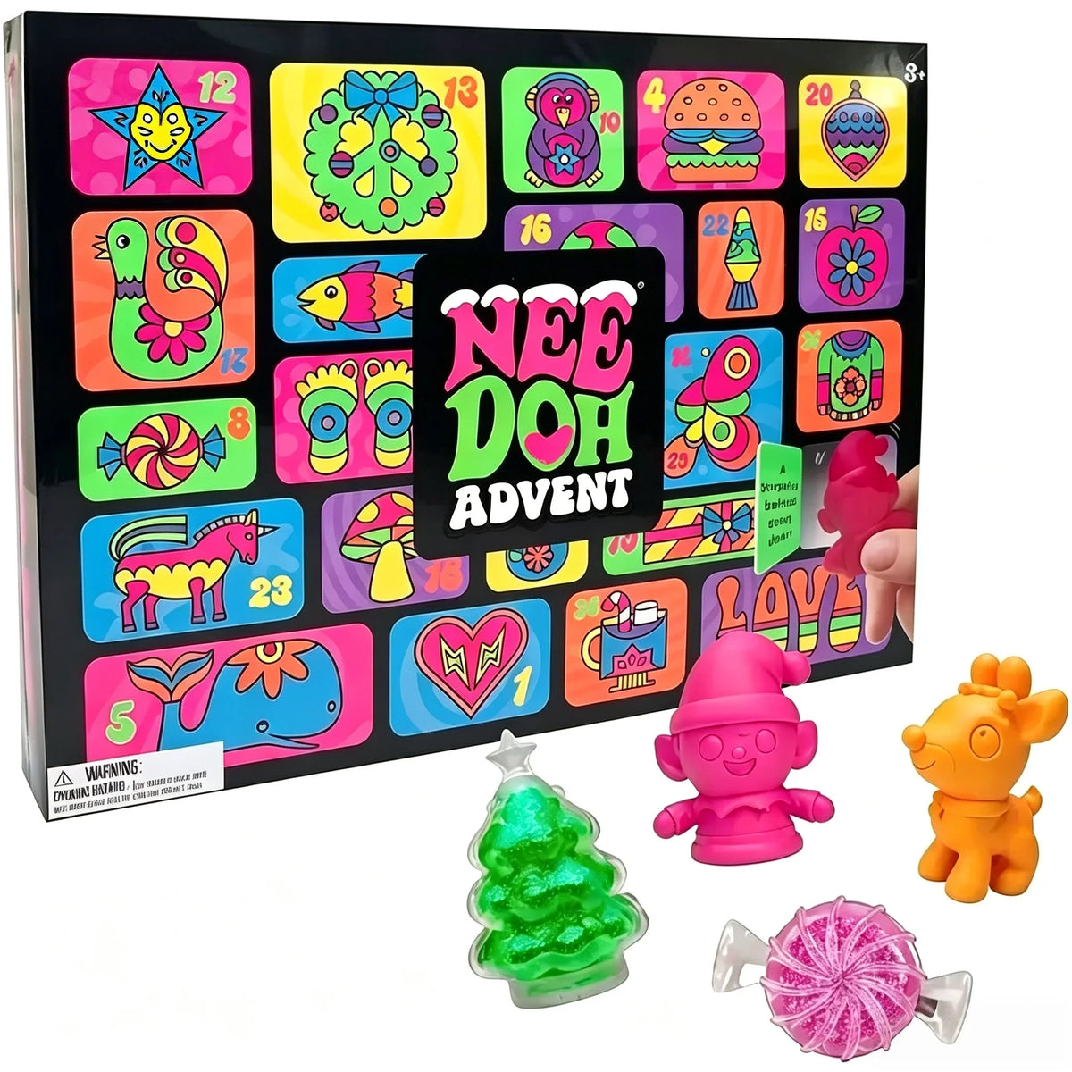 Squishy Adventskalender Mit Knautschspielzeug | Weihnachten