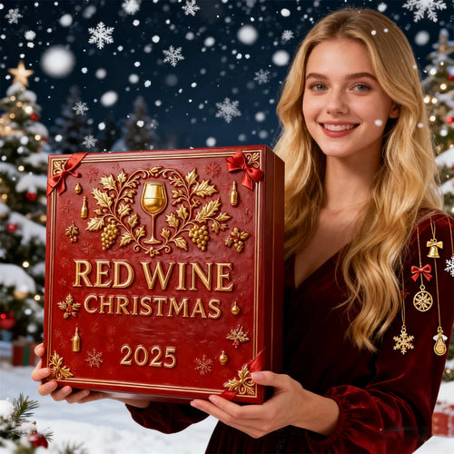 Adventskalender Mit Weinflaschen Ornamenten | Weihnachten