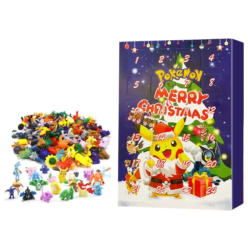 Mini-Monster Adventskalender Mit 24 Sammelfiguren | Weihnachten