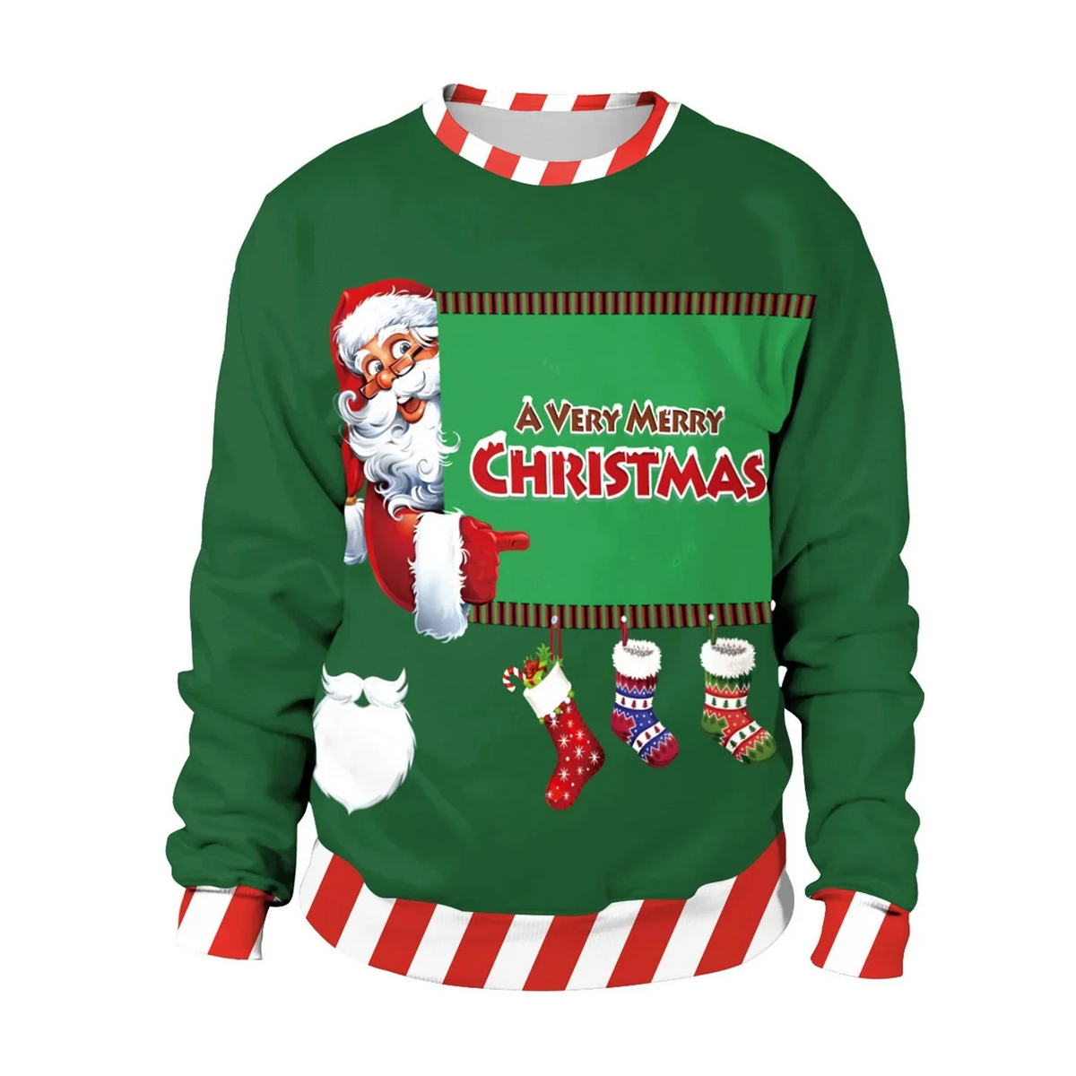 Herren Pullover Strick Gerippter Weihnachts | Winter