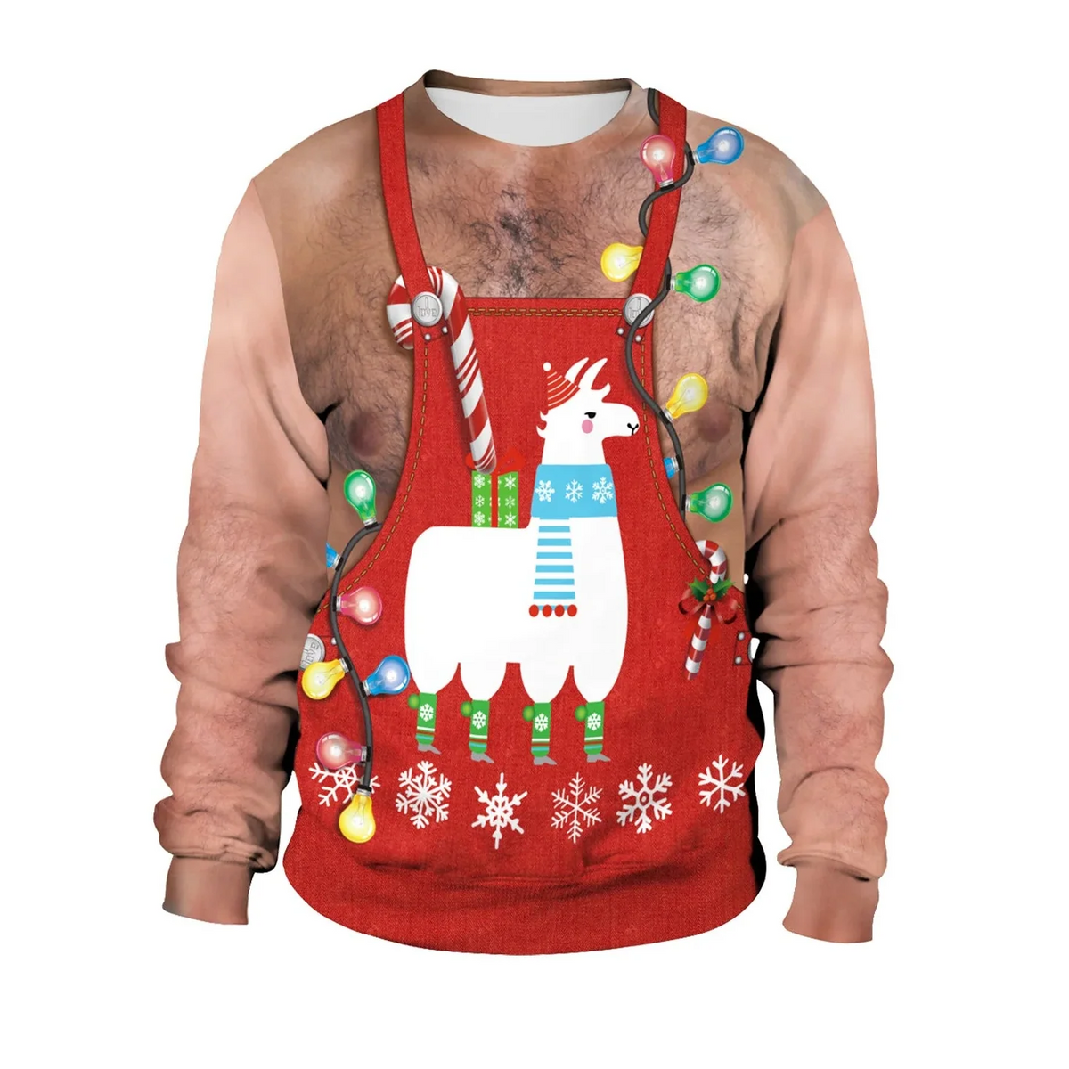 Herren Pullover Strick Gerippter Weihnachts | Winter